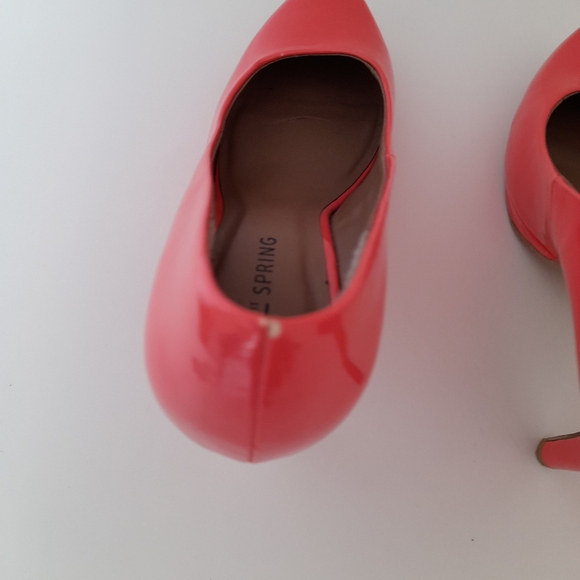 Call It Spring Coral Heels - Picture 7 of 8